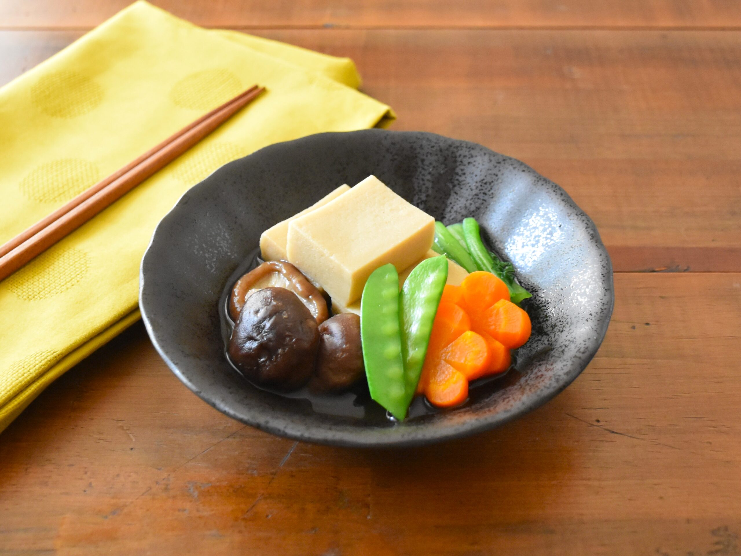 高野豆腐の煮しめ