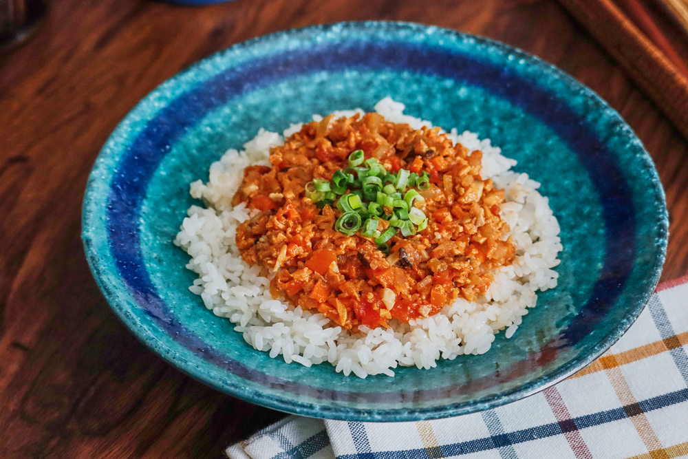 ⾼野⾖腐のベジタブルカレー