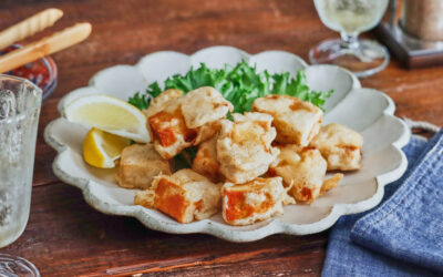 あげずに簡単！高野豆腐のから揚げ